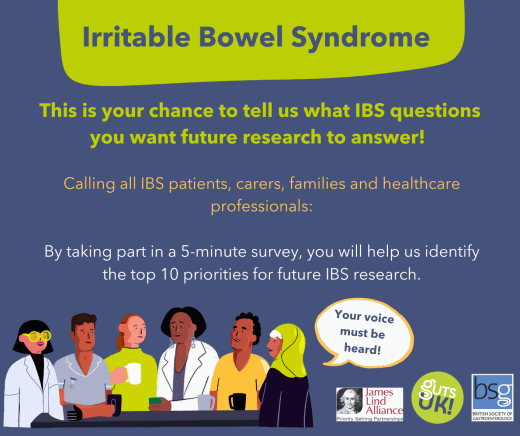 We need your help to change the future of IBS research in the UK