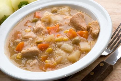 Chicken and Root Vegetable Stew  