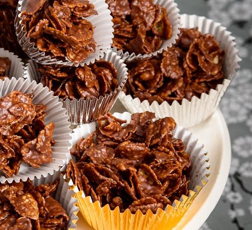 Chocolate Cornflake Cakes