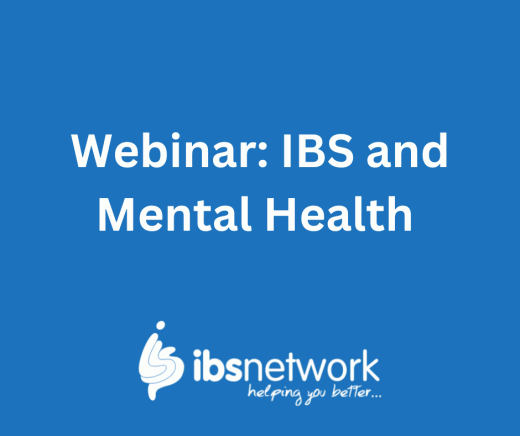 WEBINAR: IBS AND MENTAL HEALTH WITH MENTAL HEALTH NURSE EMMA DAVIES.